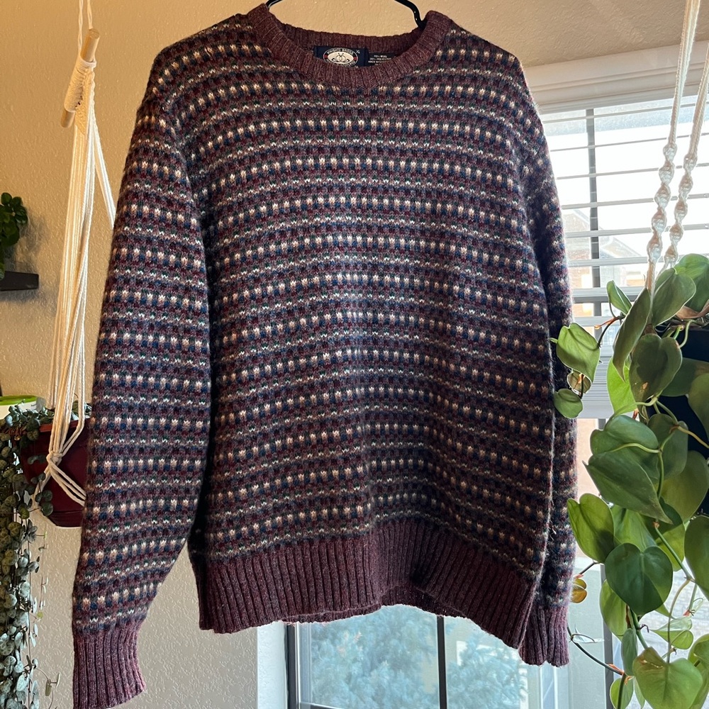 Grandpa Wool Sweater